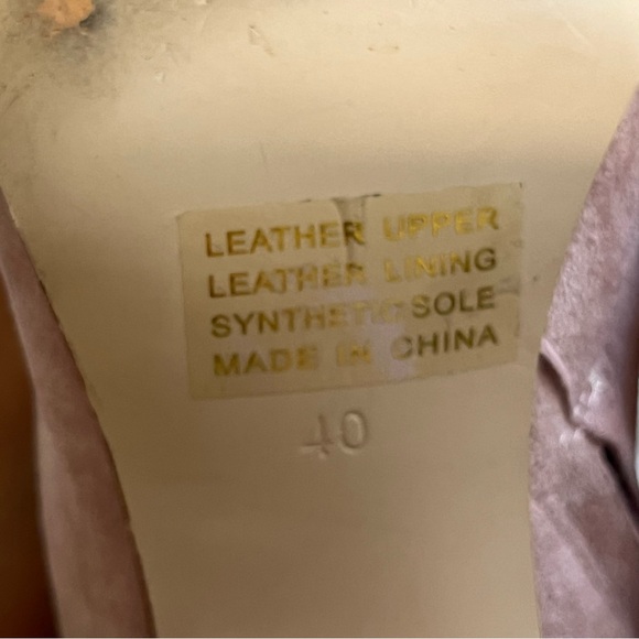 Silent D Anthropologie Apage Boots in Blush Pink size 40 - Picture 11 of 13